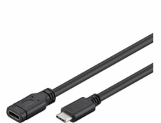 Kabel USB- C prodlužovací (USB 3.1 generation 1), C/M - C/F, 2m