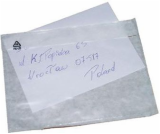 NC Obálka C5 pro kurýrní doručení, 500 kusů (5905379009034)