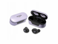 Guess True Wireless Stereo Earphones, fialová Nové