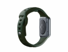 3mk Silicone Watch Strap pro Apple 42/44/45/49 mm Dark Green