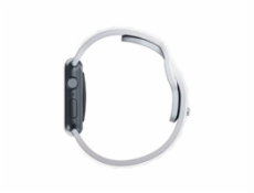 3mk Silicone Watch Strap pro Apple 38/40/41 mm White