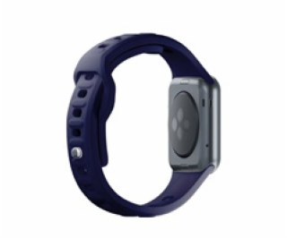 3mk Silicone Watch Strap pro Apple 42/44/45/49 mm Ocean Blue