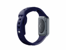 3mk Silicone Watch Strap pro Apple 42/44/45/49 mm Ocean Blue