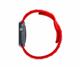 3mk Silicone Watch Strap pro Apple 42/44/45/49 mm Red
