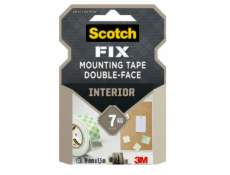 Scotch Fix Inter. Doppels. Klebeband 19mmx1,5m weiß