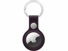 AirTag FineWoven Key Ring - Blackberry