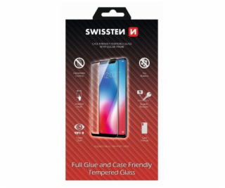 Swissten sklo Full glue, Color Frame, Case Friendly Apple...