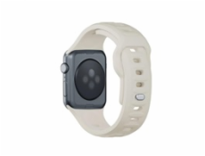 3mk Silicone Watch Strap pro Apple 42/44/45/49 mm Nude