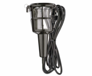 Přenosné svítidlo žár.60W E27 plast, 5m, + sklo  P4203