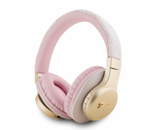 Guess PU Leather 4G Script Logo Bluetooth Stereo Headphon...