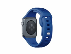 3mk Silicone Watch Strap pro Apple 38/40/41 mm Blue