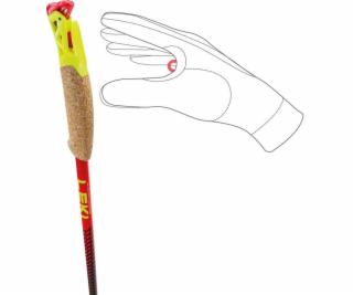 Leki LEKI STICKS TRL Vertical K červeno-žluté 110
