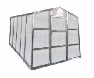 Skleník G21 GZ 59 - 251 x 311 cm, pozinkovaný - poškozený...
