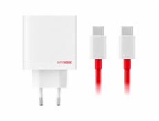 OnePlus SUPERVOOC 80W GaN Dual USB-A + USB-C kabelový kabel + USB-C/USB-C kabel