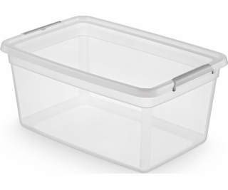 Lumarko Kontejner s policemi a klipy 58x39x25cm 40l (2772...