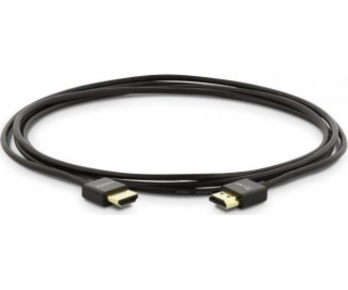 LMP kabel HDMI to HDMI 2.0 super slim 4K @ 60Hz 2m - Black