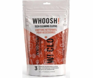 WHOOSH! 3XL Tech Cleaning Cloths utěrky 3 ks
