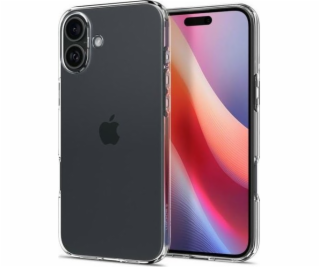 Spigen kryt Liquid Crystal pro iPhone 16 - Crystal Clear