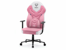 Herní židle DIABLO X-GAMER růžová a bílá