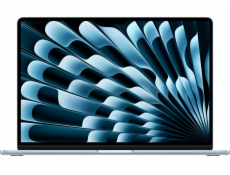 Apple MacBook Air 15,3 palce: M4 10/10, 16 GB, 256 GB - nebesky modrá