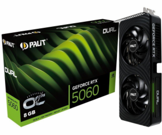 Palit Grafická karta GeForce RTX 5060 DUAL OC 8GB GDDR7 1...