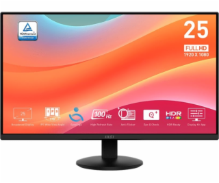 MSI Pro MP252L počítačový monitor 62,2 cm (24.5 ) 1920 x ...