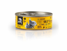 3COTY Chicken with spirulina Senior - mokré krmivo pro kočky - 80g