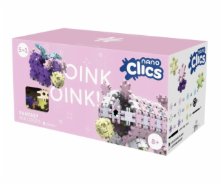 Stavební bloky Nano Clics - Stavitelé fantazie - 250 prvk...