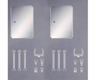 ACTION BASE 6 CLEAR COLOR [MIRROR STICKERS SET]