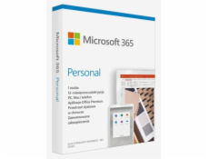 Microsoft 365 Personal PL (1 osoba; 5 zařízení ; 12 měsíců; fyzická verze; Polsko) (EP2-32454)