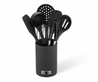 Kuchyňské náčiní MAESTRO MR-1542-BLACK 8 prvků Černá