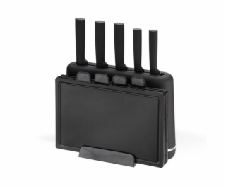 Maestro MR-1412-BLACK Sada nožů s blokem + sada prkének Č...