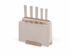 Maestro MR-1412-BEIGE Sada nožů s blokem + sada prkének Béžová