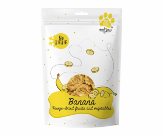 PAKA ZWIERZAKA Lio Pepe Banana - pamlsek pro psa - 30g