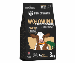 PAKA ZWIERZAKA Beef with carrots M - suché krmivo pro psy...