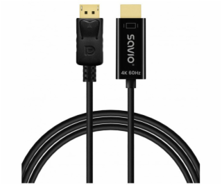 Savio Kabel DisplayPort-HDMI CL-189 4K 60Hz, 1,5 m