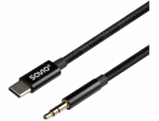 Savio Kabel USB-C na mini-jack 1 m CL-187