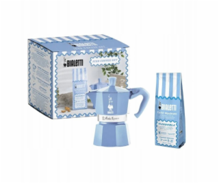 Bialetti Moka Express 3tz Sada kávovar + mandlová káva 25...