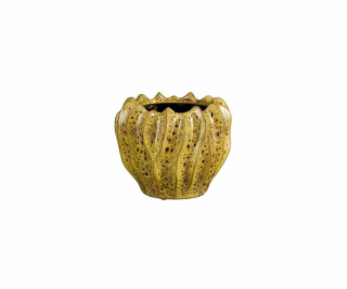 Květináč Mica 1173926, keramický, O 21,5 cm, žlutý