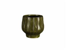 Květináč Mica 1173849, keramický, O 22 cm, zelený