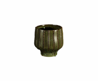 Květináč Mica 1173846, keramický, O 16 cm, zelený