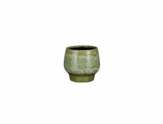 Květináč Mica 1152039, keramický, O 16 cm, zelený