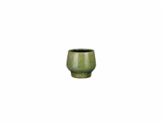 Květináč Mica 1152038, keramický, O 14 cm, zelený