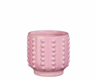 Květináč Mica 1135788, keramický, O 17,5 cm, růžový