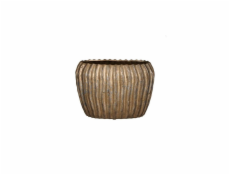 Květináč Mica 1133955, keramický, O 28 cm, hnědý