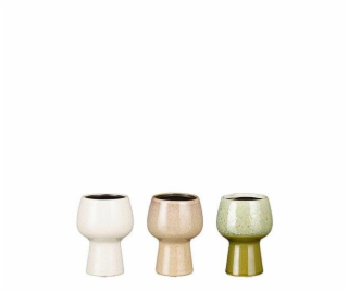 Květináč Mica 1133927, keramika, O 9,5 cm, různé barvy