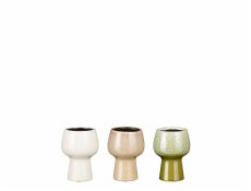 Květináč Mica 1133927, keramika, O 9,5 cm, různé barvy
