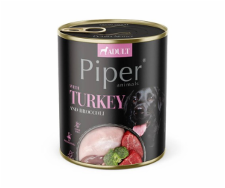 DOLINA NOTECI Piper with turkey and broccoli  - vlhké krm...