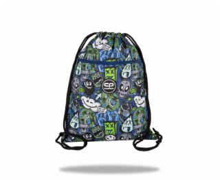 Sportovní taška COOLPACK MONSTER TEAM, černá/vícebarevná