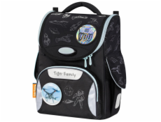 Školní batoh TGNQ-107A(1), černý, 31x19x35 cm